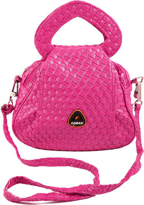 Chalissa Women Casual Pink Rexine Sling Bag