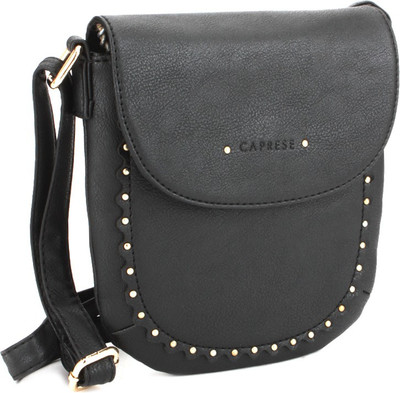 Caprese Women Casual Black Shoulder Bag