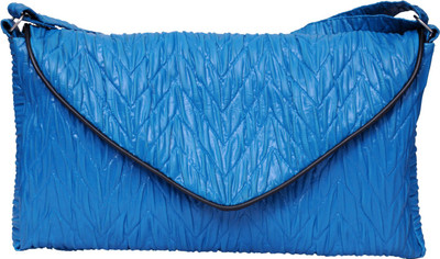 Zakina Girls Blue Rexine Sling Bag