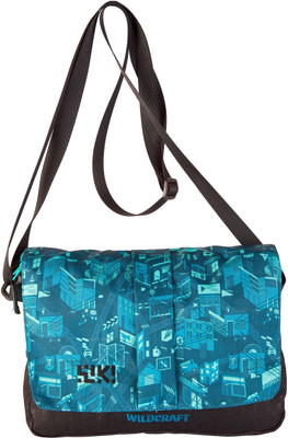 Wildcraft Women Casual Blue Polyester Sling Bag