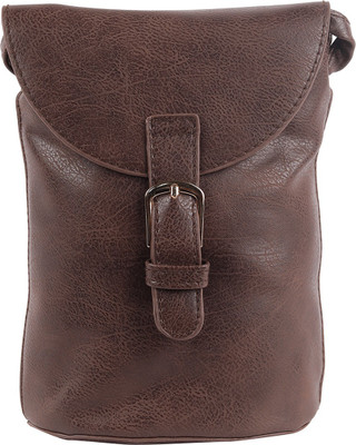 Tamirha Women Brown Rexine Sling Bag