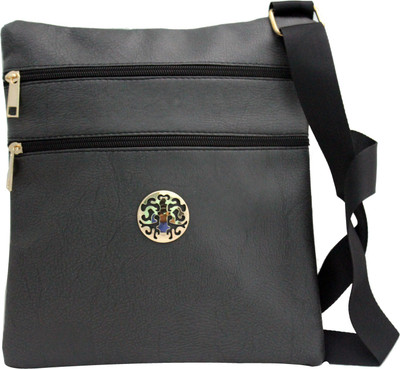 ShoppingFeast Women Casual Grey Flex Sling Bag
