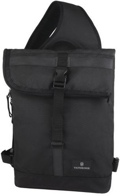 Victorinox Men & Women Casual Black Nylon Sling Bag