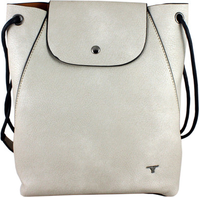Bulchee Women Casual Beige Leatherette Sling Bag