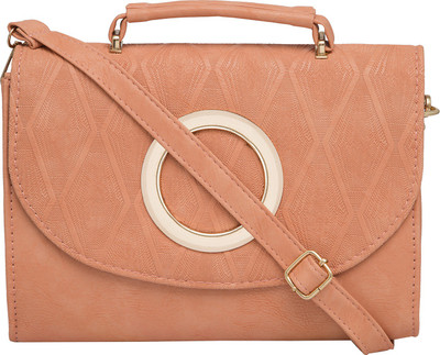 Satchel Bags Women Casual Pink PU Sling Bag