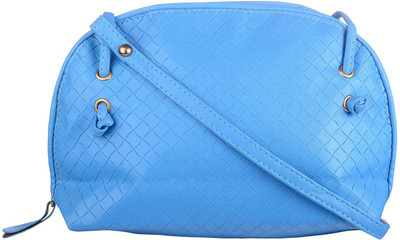 Skyline Girls Casual Blue Rexine Sling Bag
