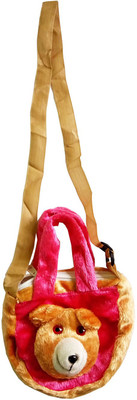 CraftEra Girls Casual Pink, Yellow Cotton Shoulder Bag