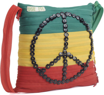 Use Me Girls Casual Multicolor PU Sling Bag 
Use Me Girls Casual Multicolor PU Sling Bag