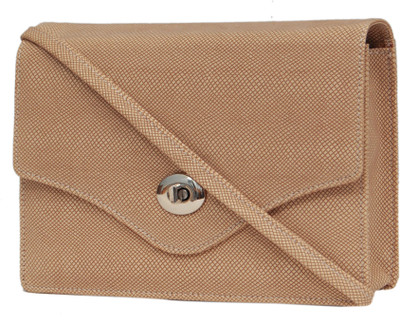 Borse Women Casual Beige PU Sling Bag