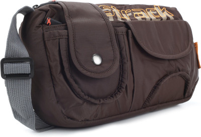 Fastrack Women Casual Brown PU Sling Bag