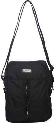 Harissons Men & Women Casual Black Nylon Sling Bag
Harissons Men & Women Casual Black Nylon Sling Bag