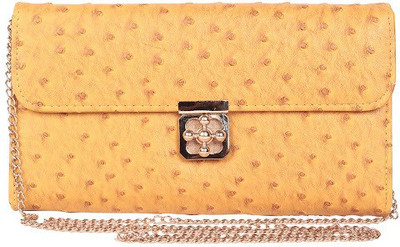 Trendberry Women Casual Yellow PU Sling Bag