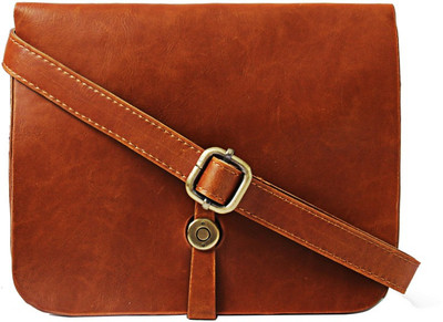Zoricane Women Casual Yellow PU Sling Bag