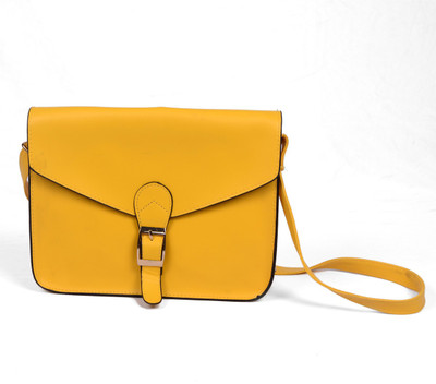 Skys & Ray Messenger Bag(Yellow)