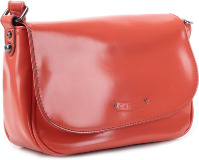 Caprese Women Casual Orange Sling Bag