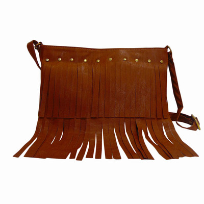 Estoss Women Casual Brown PU Sling Bag