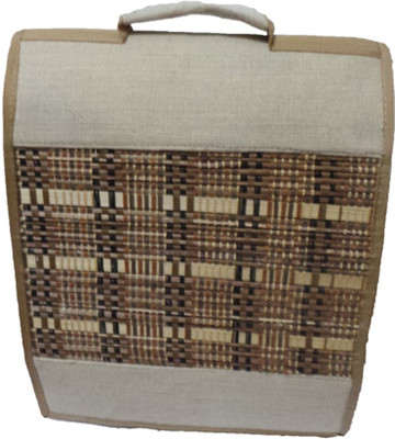 Berries Women Casual Brown Jute Sling Bag