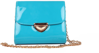 Ketfight Women Casual Blue PU Sling Bag