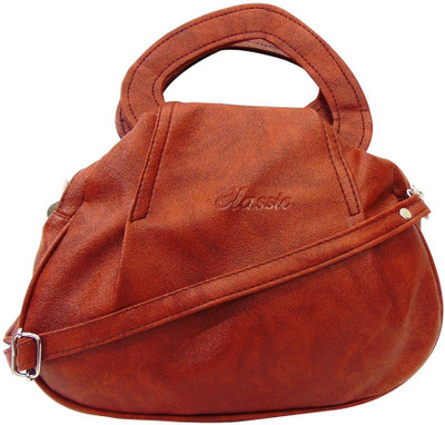 Estoss Women Casual Brown PU Sling Bag