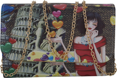 Dezire fashion Casual Black Clutch