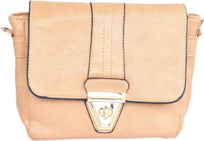 kézitáska Girls Casual Brown PU Sling Bag