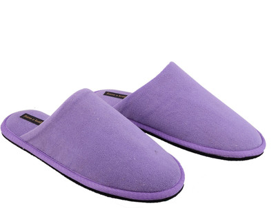 Futro Z KróLika Slippers, Purple
