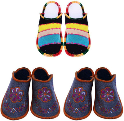 Shree Sai Slippers, Brown