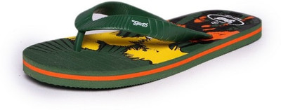 guys and dolls Boys & Girls Slipper Flip Flop(Green, Armygreen