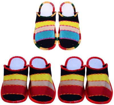 Shree Sai Slippers, Red