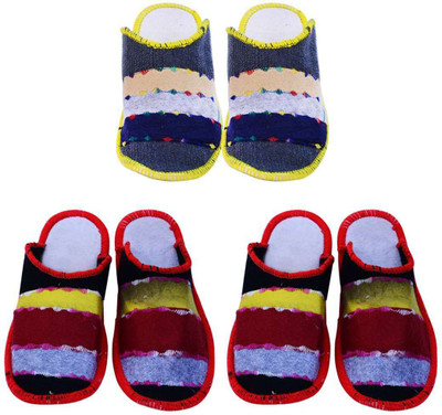 Shilipi Perokars Slippers, Multicolor