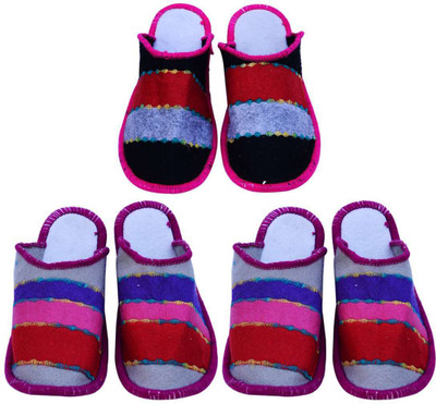 Champaliya Slippers, Multicolor