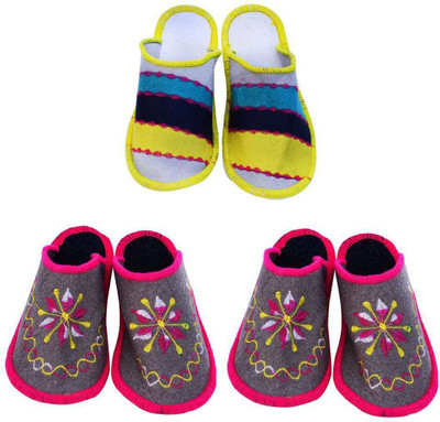 Champaliya Slippers, Multicolor