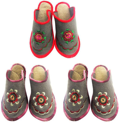 Shilipi Perokars Slippers, Multicolor