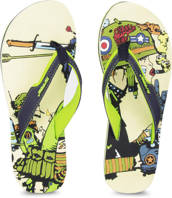 Sole Threads Tank Girl Women Flip Flops, Cream