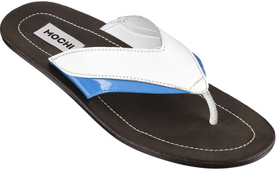 Mochi Slip-on Slippers, 56;white/blue