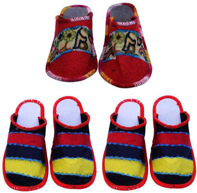 Shilipi Perokars Slippers, Multicolor