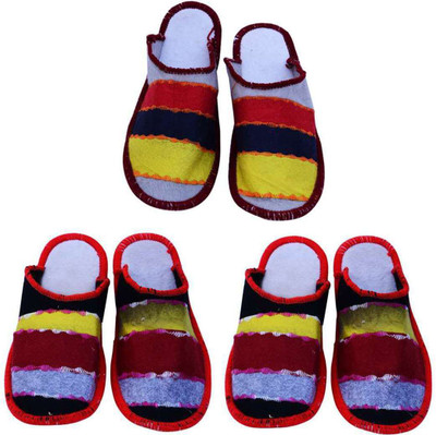 Champaliya Slippers, Multicolor