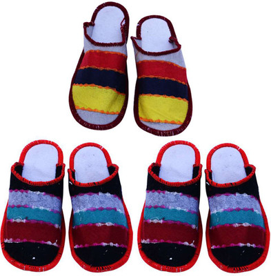 Shilipi Perokars Slippers, Multicolor