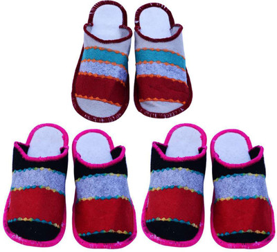 Champaliya Slippers, Multicolor