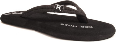 Red Tiger Slippers, Black