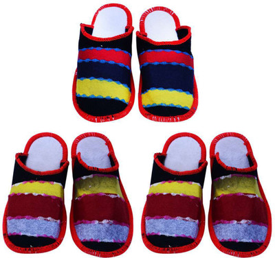 Shree Sai Slippers, Red