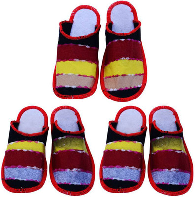 Shilipi Perokars Slippers, Multicolor