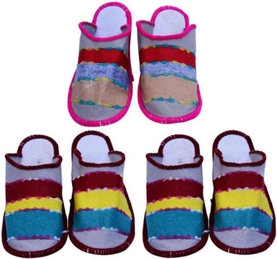 Shree Sai Slippers, Multicolor