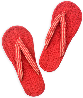 Homework Girls Slipper Flip Flop(Red