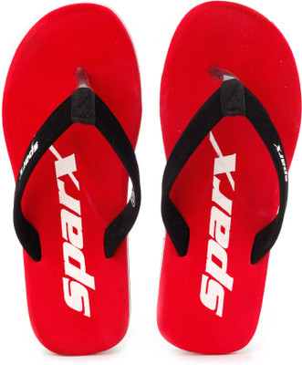 Sparx SFG-23 Slippers, Red white