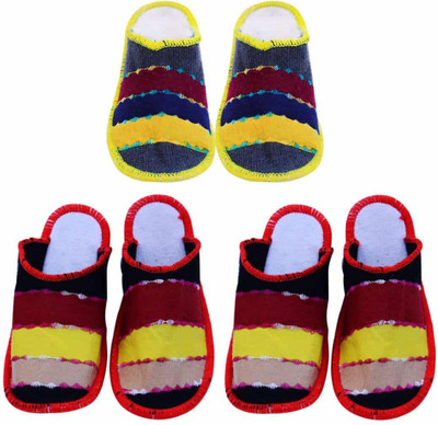 Champaliya Slippers, Multicolor