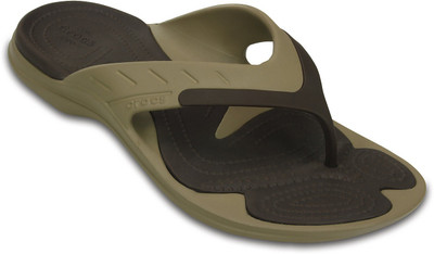 Crocs Flip Flops, Brown