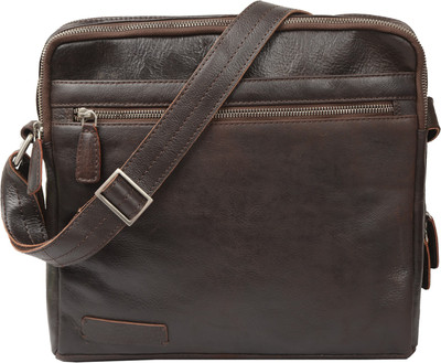 Leaderachi Madrid Expandable Small Travel Bag - Medium(Brown)