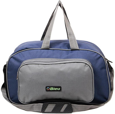 Bleu Duffle Small Travel Bag - Standard(Purple, Grey), Grey;purple