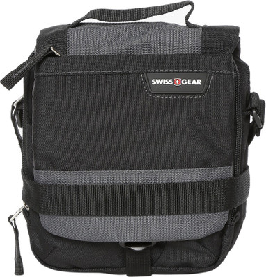 Swiss Gear Mini Flap Small Travel Bag(Black)